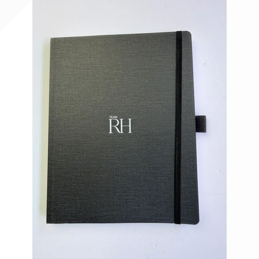 Team RH Restoration Hardware Lined Notebook 9x7 USED